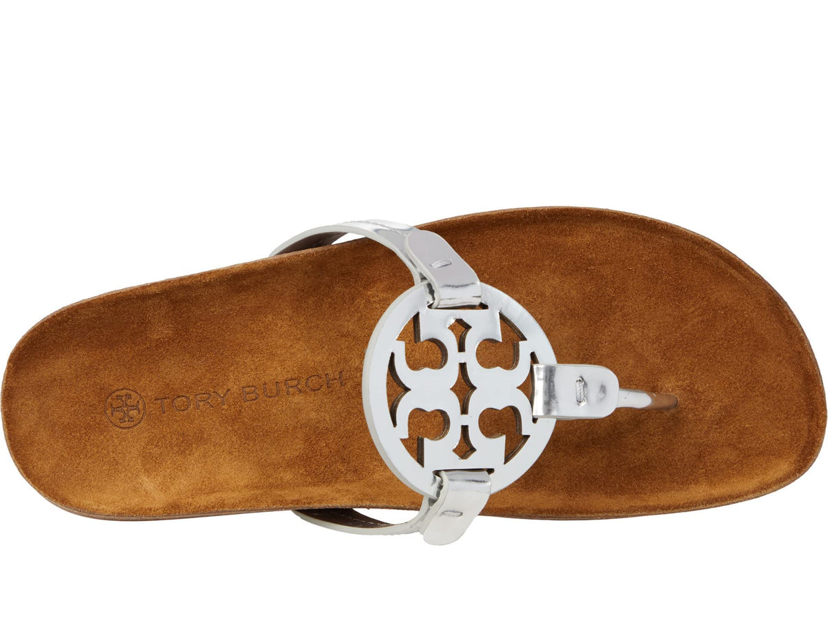 Tory Burch Miller Cloud Silver/Natural 10 M