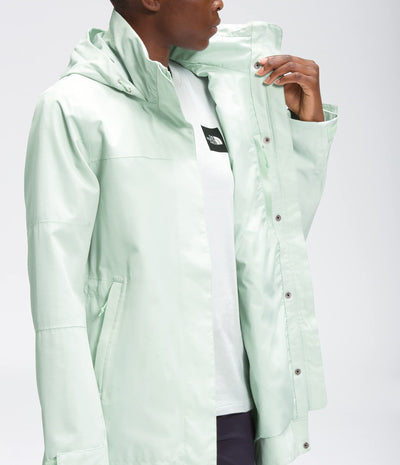 THE NORTH FACE Westoak City Trench Green Mist XS