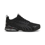 PUMA Mens Voltaic Evo Cross Trainer, PUMA Mens Black-Stormy Slate-for All Time Red, 14