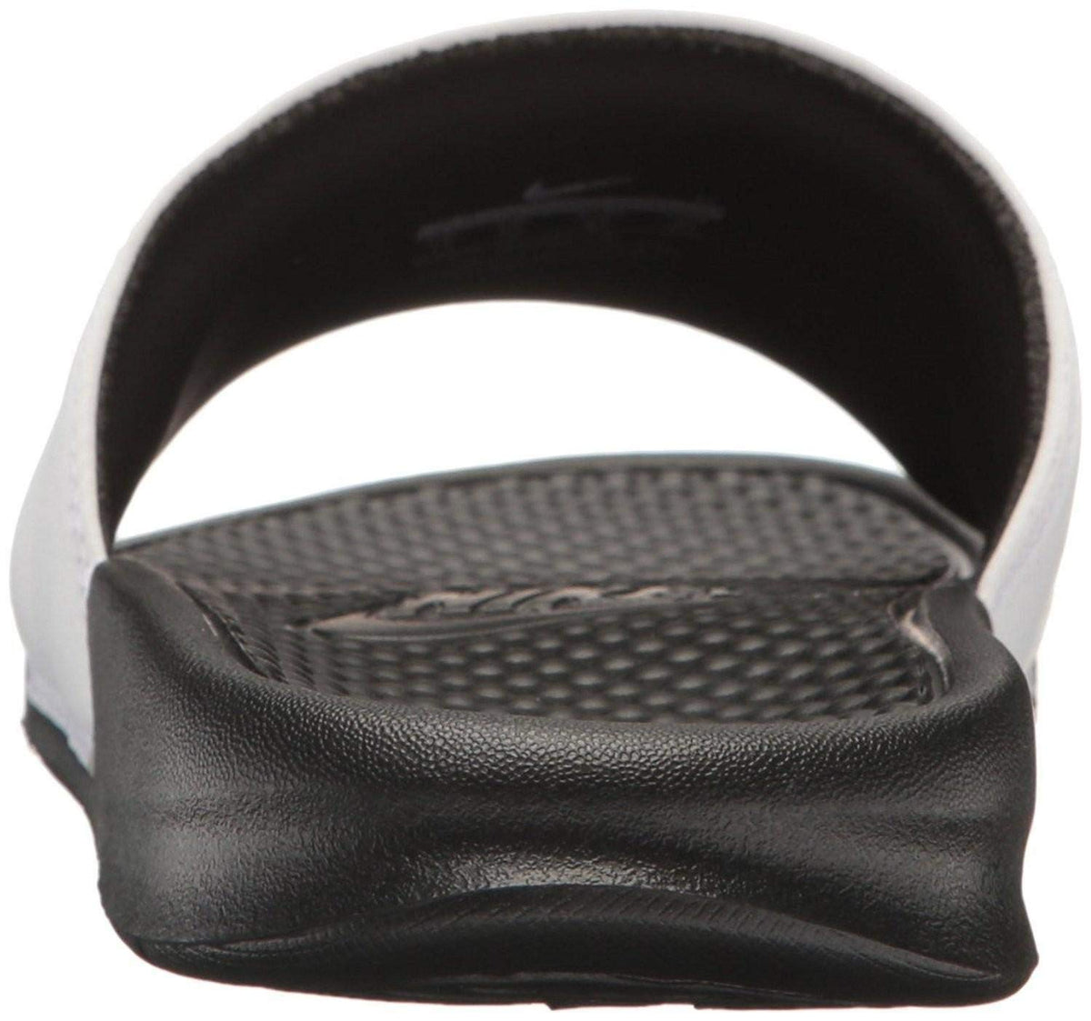 Nike Men's Benassi Just Do It Athletic Sandal (11 M US White/Black-Black)