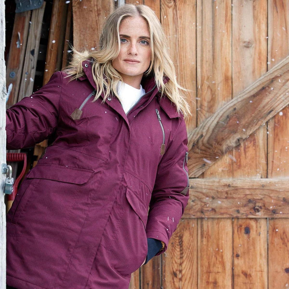 Legendary Whitetails Women's Anchorage Parka, Rusty Maroon, X-Large