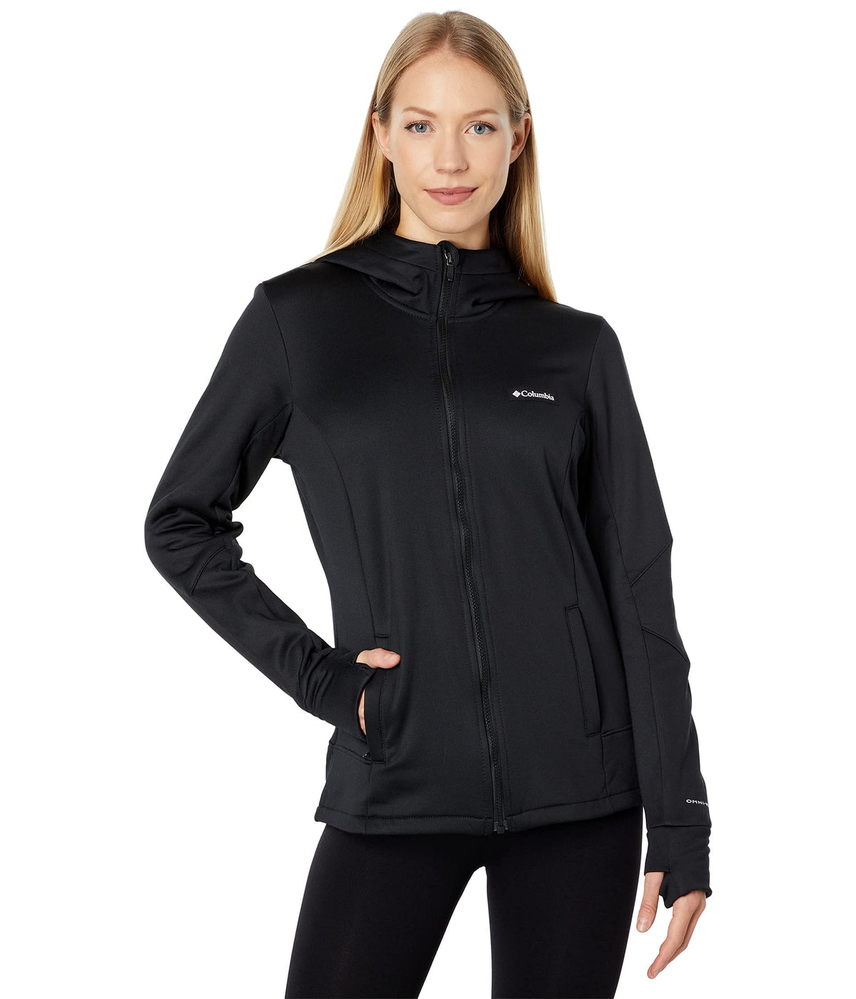 Columbia Windgates™ Tech Fleece Full Zip Black MD