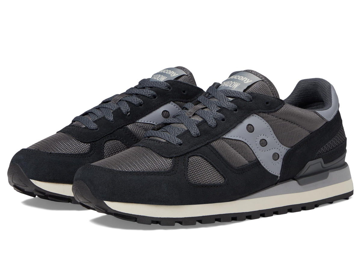 Saucony Men's Shadow Original Sneaker, Dark Grey/Black, 9.5