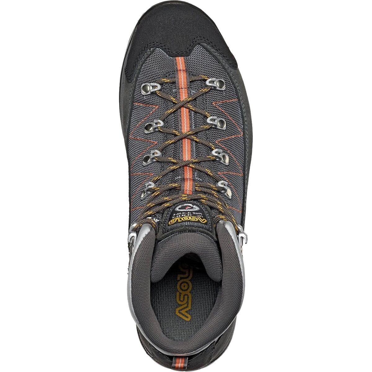 ASOLO Men's Finder GV Hiking Boot Graphite/Gunmetal 8