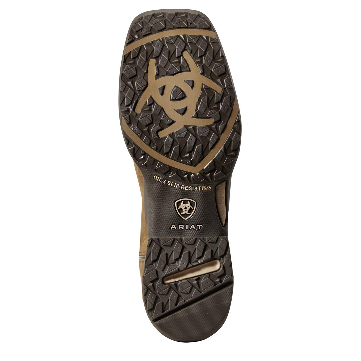 ARIAT Womens Anthem Waterproof Western Boot Distressed Brown 6 Wide