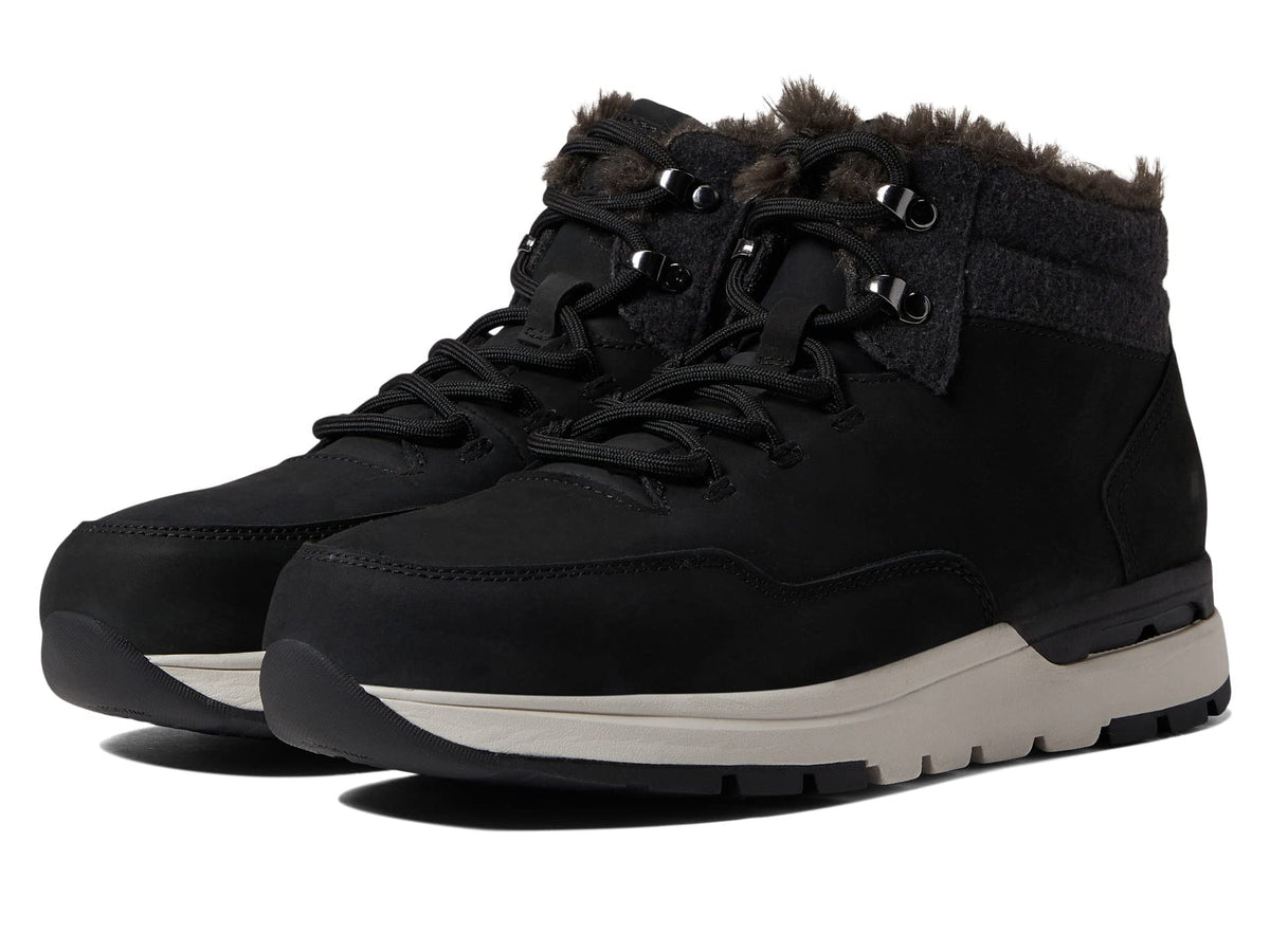 Rockport® Works Pulse Tech Work EH Composite Work Shoes for Women – Nubuck Leather – Round Toe Black 6.5 W (C)