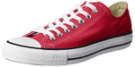 Converse Unisex Chuck Taylor All Star Ox Low Top Classic Red Sneakers - 12 Men 14 Women