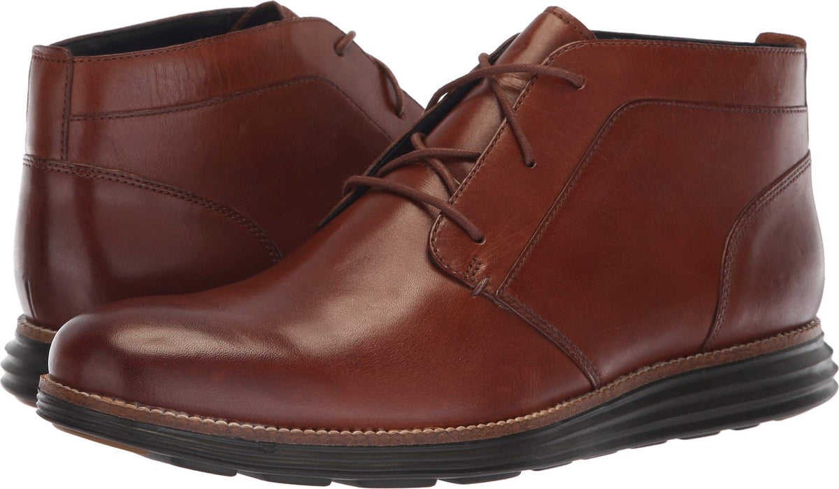 Cole Haan Men's Original Grand Chukka Boot, Woodbury/Dark Roast, 15 W US