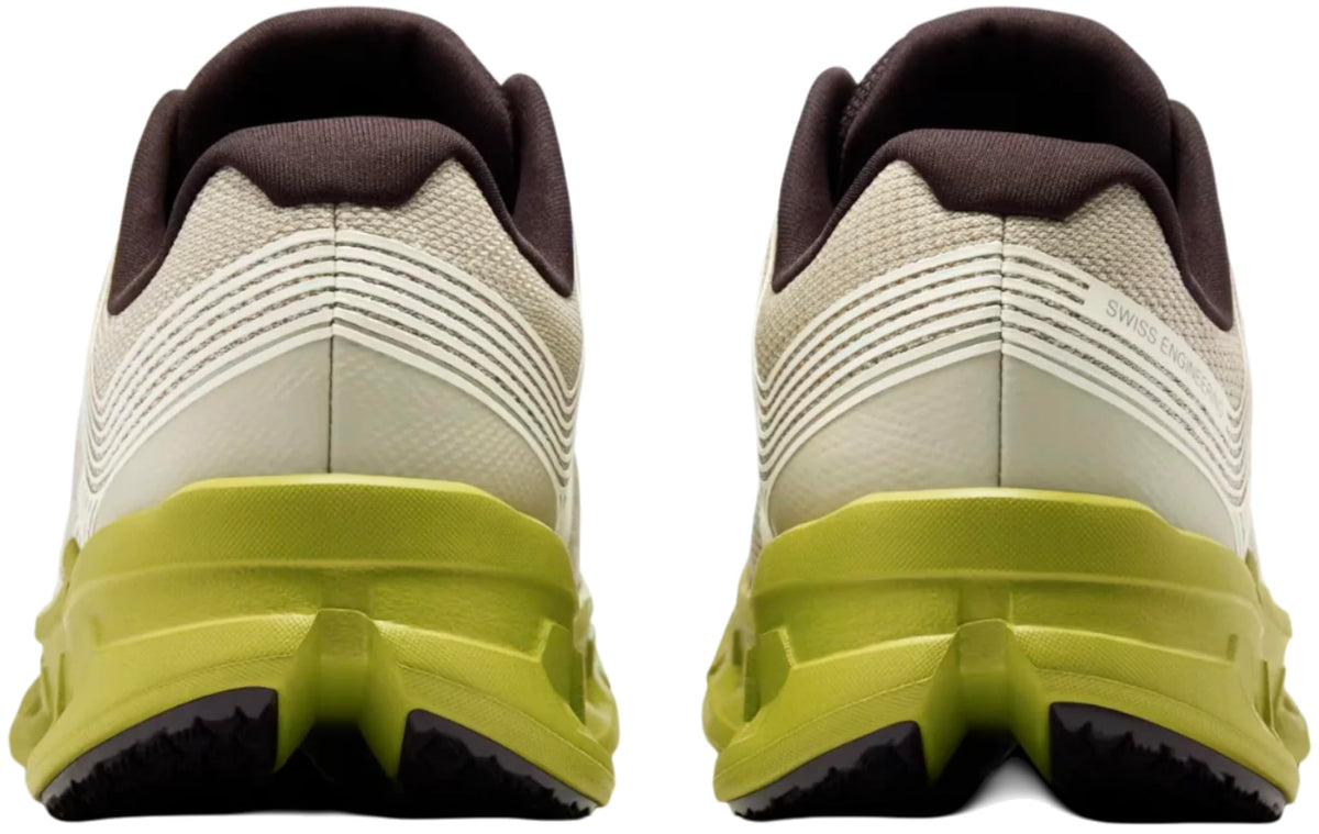 On Men's Cloudgo Sneakers, Sand/Zest, 12 Medium US