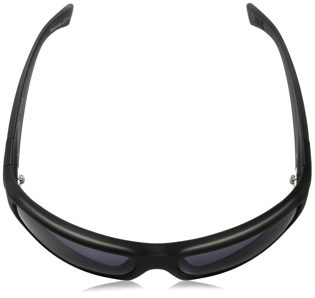 VonZipper Mens Clutch Everyday Sunglasses - Black Satin/Polar Vintage Grey