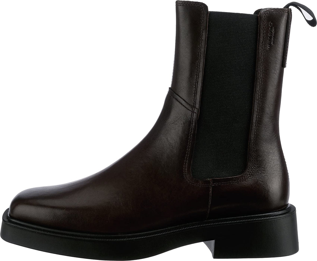 Vagabond Shoemakers Jillian Leather Chelsea Bootie Java EU 41 (US Women's 11) M