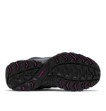 Columbia womens Crestwood Mid Waterproof Boot Hiking Shoe, Graphite/Bright Plum, 10.5 Wide US