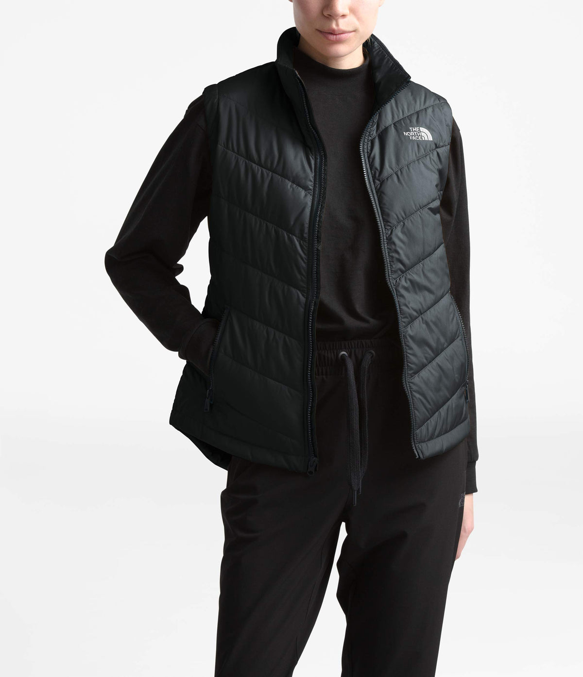 THE NORTH FACE Women's Tamburello Insulated Vest, TNF Black 1, Medium