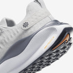 Nike InfinityRN 4 Men's Road Running Shoes (DR2665-010, Platinum Tint/Thunder Blue/Summit White/Total Orange) Size 12