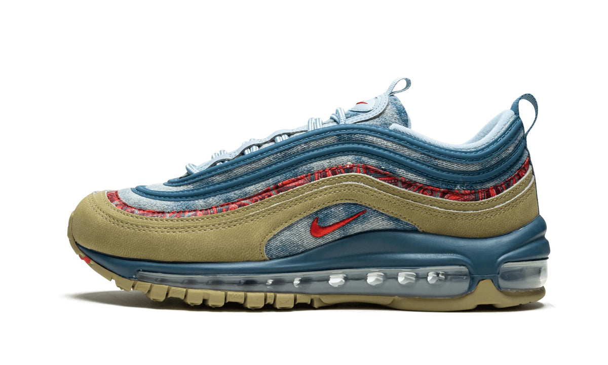 Nike Youth Air Max 97 (GS) BV6374 200 Wild West - Size 4Y