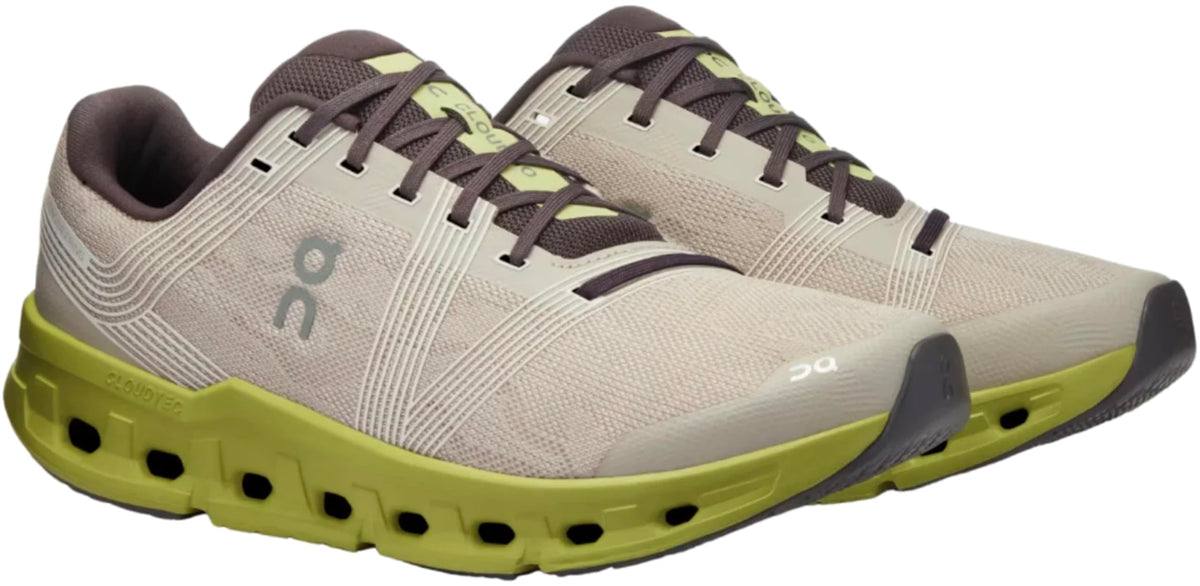 On Men's Cloudgo Sneakers, Sand/Zest, 12 Medium US