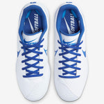 Nike Women's Lunar Hyperdiamond 3 Pro Metal Fastpitch Softball Cleats, White/Game Royal-pure Platinum, 9.5