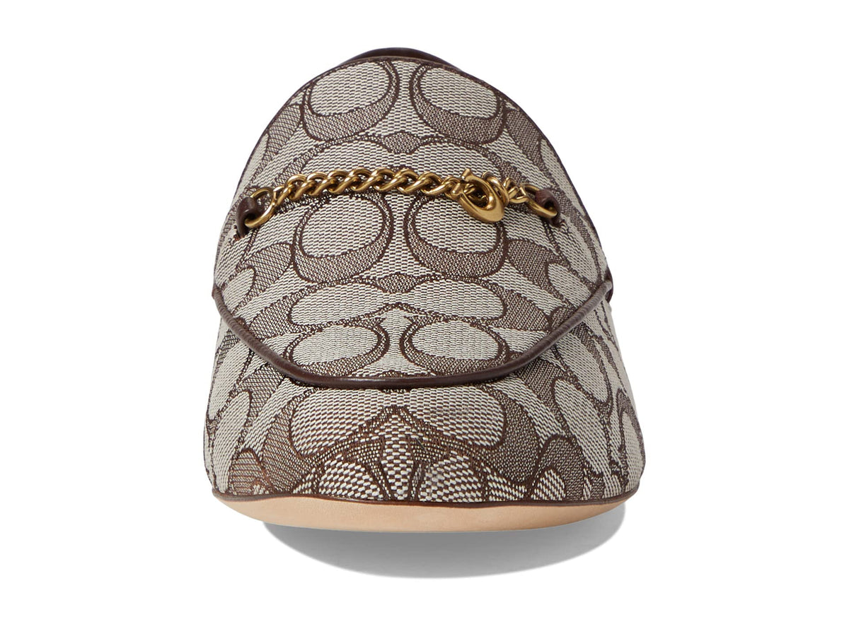 Coach Hanna Signature Jacquard Loafer Oak/Maple 11 B (M)