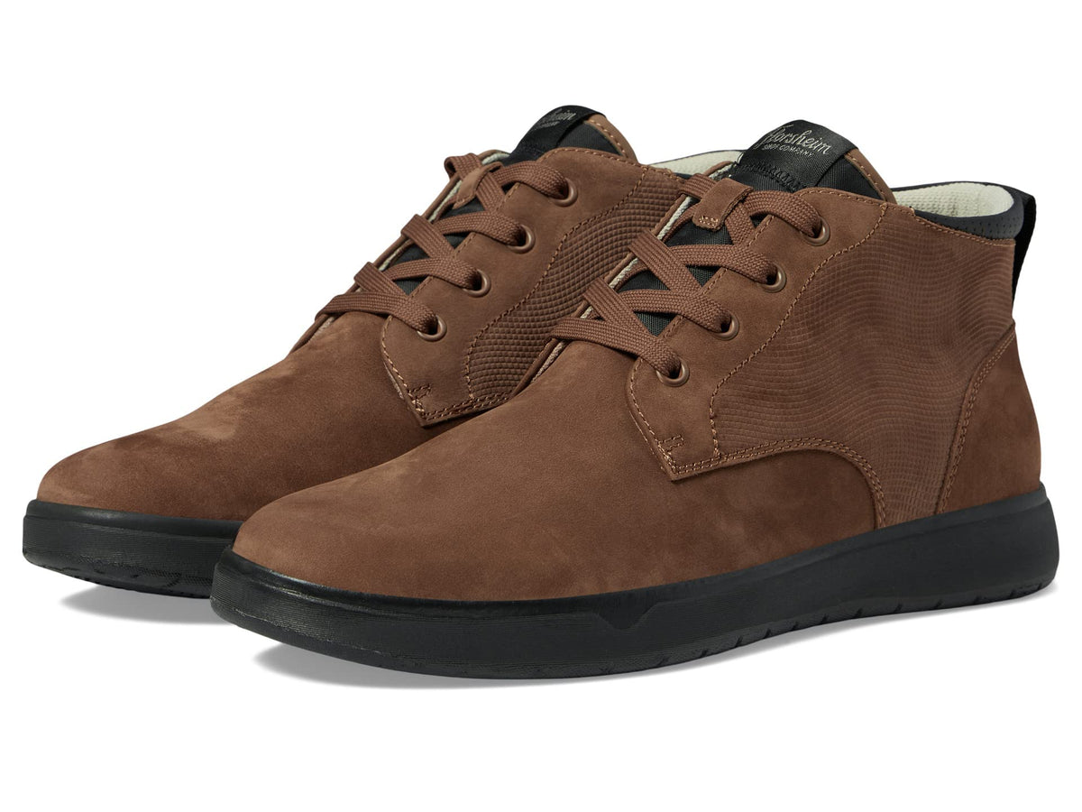 Florsheim Heist Plain Toe Chukka Boot Mocha Nubuck 11 M (D)