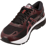 ASICS Gel-Nimbus 21 Men's Running Shoe, Black/Classic Red, 11 D US