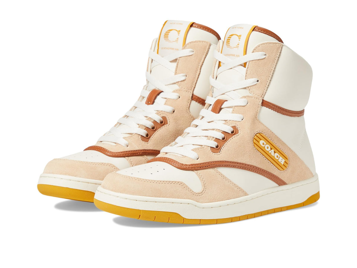 Coach High-Top Suede Chalk/Beechwood 6.5 B (M)