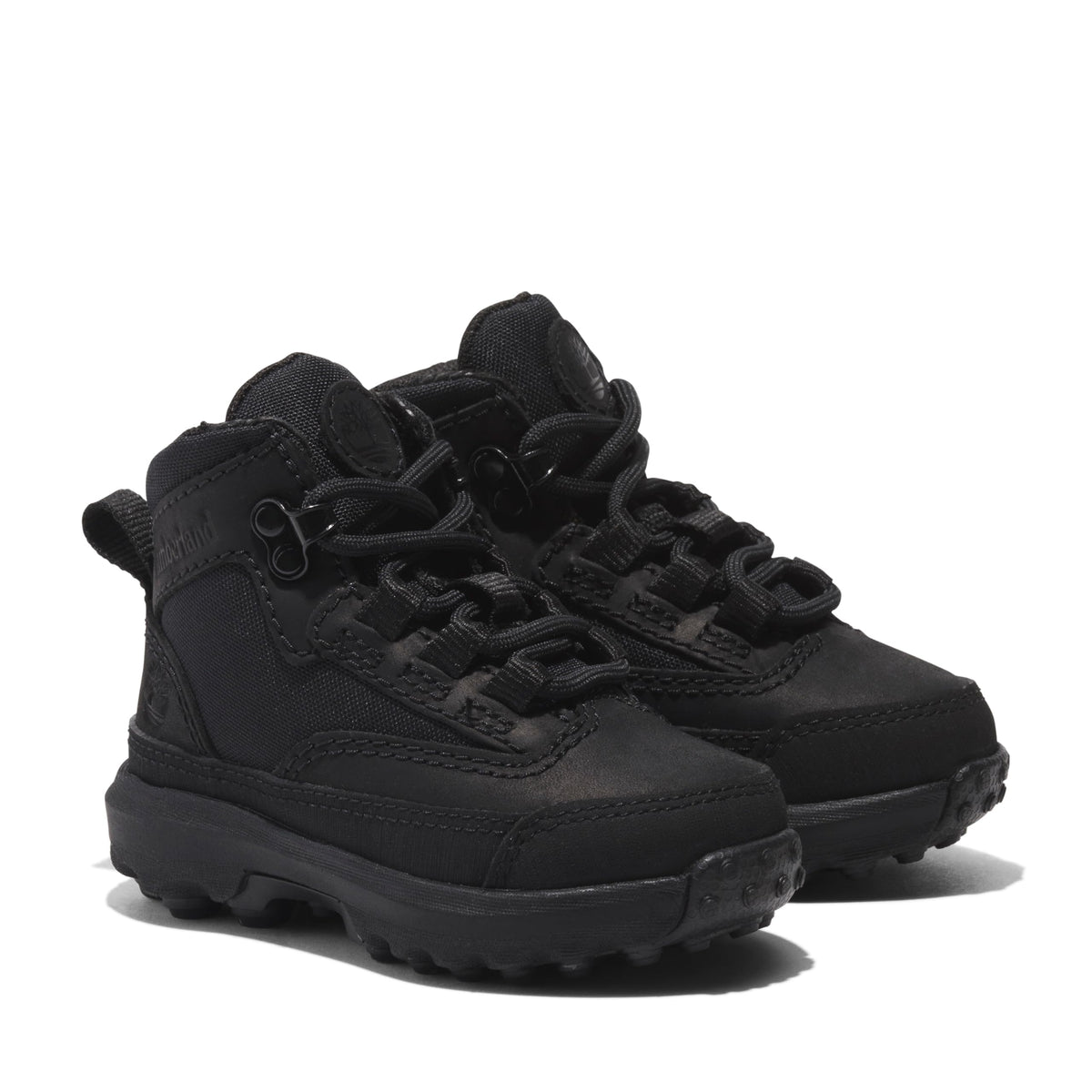 Timberland Boy's Converge Mid Hiking Boot, Black, 7.5 Toddler