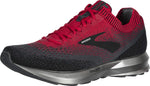Brooks Mens Levitate 2 Running Shoe - Black/Grey/Red - D - 12.0