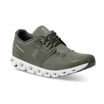 On Men's Cloud 5 Sneakers, Olive/White, 14 Medium US