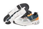On Men's Cloudrift Sneakers, Ivory/Storm, Blue, 13 Medium US
