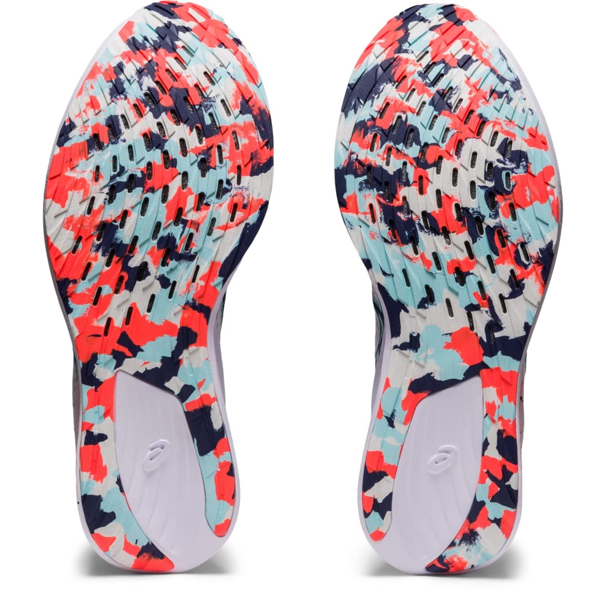 ASICS Women's Magic Speed Running Shoe, 10.5, White/Thunder Blue