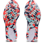 ASICS Women's Magic Speed Running Shoe, 10.5, White/Thunder Blue