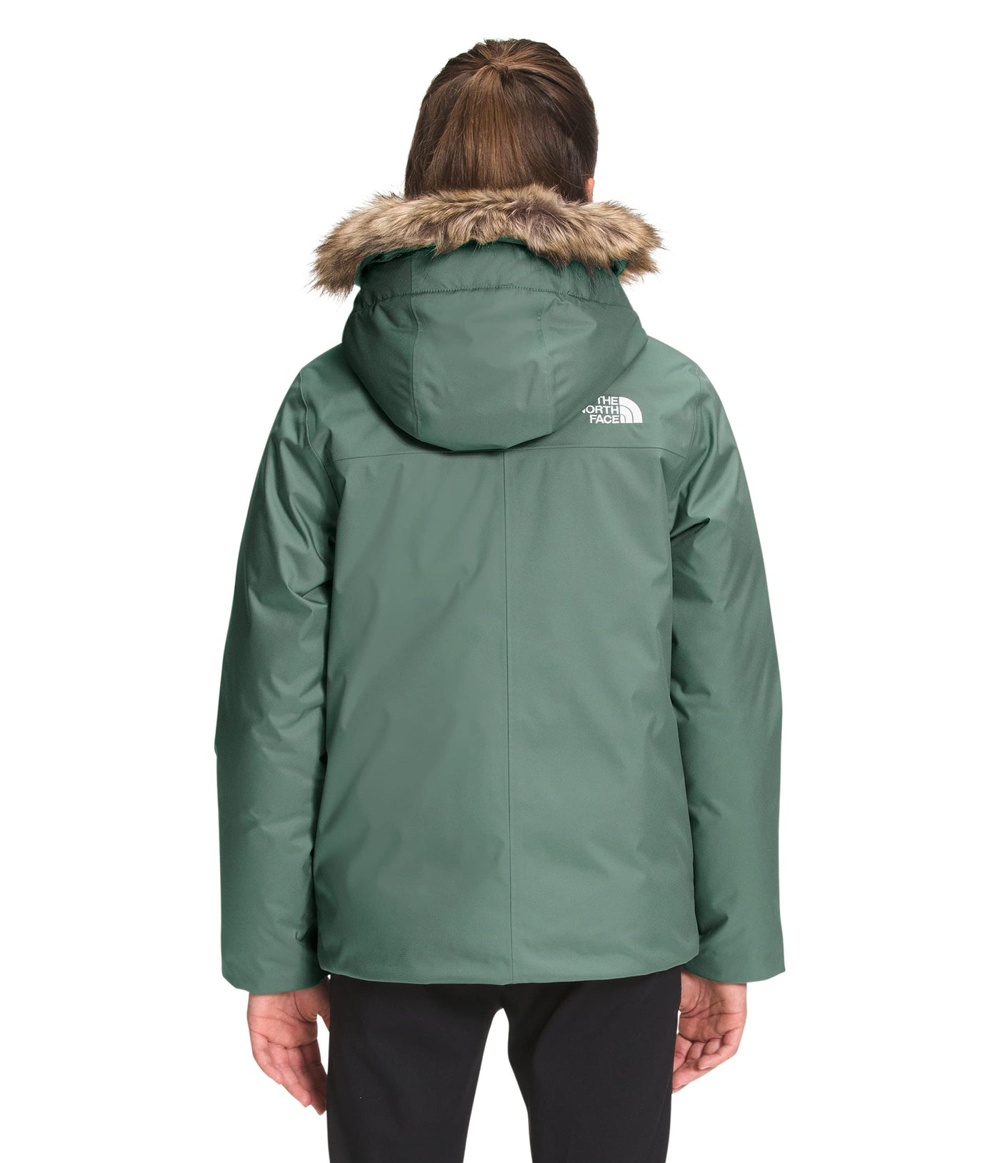 THE NORTH FACE Girls' Greenland Down Parka, Laurel Wreath Green, Medium