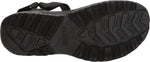 Teva mens Hurricane 4 Sandal, Black, 12 US