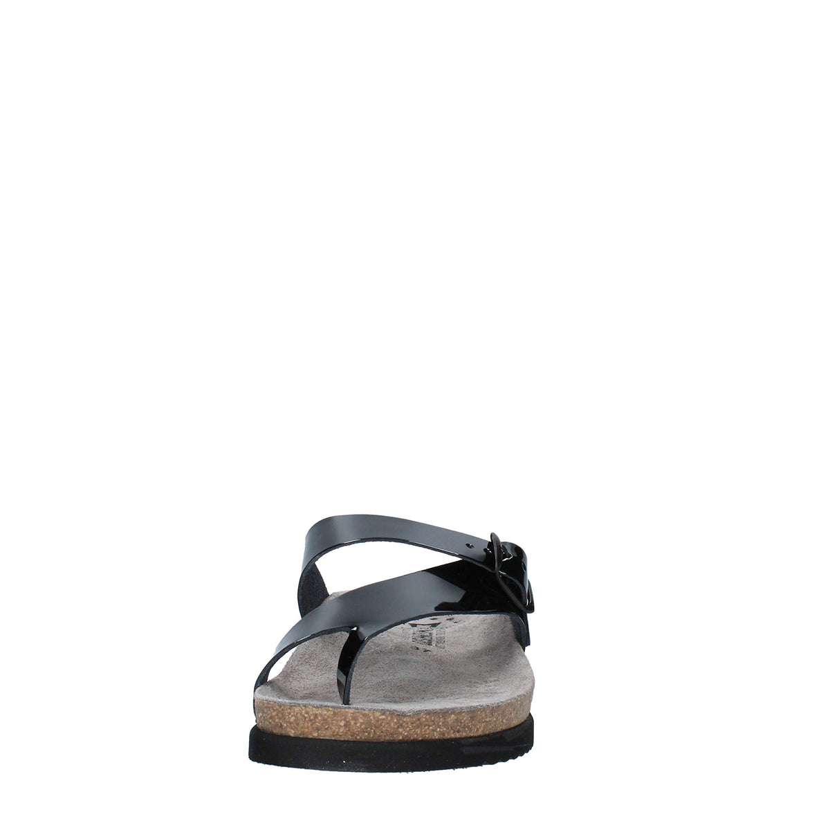 Mephisto Helen Black Patent Womens Sandals Size 39 EU