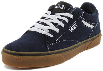 Vans Men's Sneaker, Suede Dress Blues Gum, 7