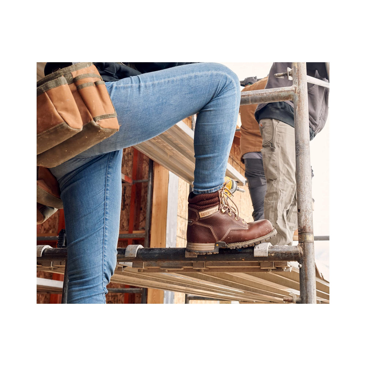 CAT Footwear Women's Paisley 6" Industrial Boot, Tawny, 6.5