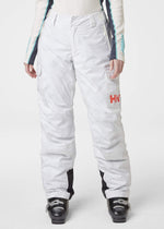 Helly-Hansen Womens Switch Cargo Insulated Waterproof Ski Pant, 047 Snow Nmm Map, Large