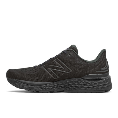 New Balance Men's Fresh Foam 880v11, Black/Black, 10 Medium
