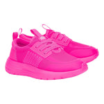 HEYDUDE Women's Kid Sirocco Play Brights (Little Kid/Big Kid), Hot Pink, 2 Medium