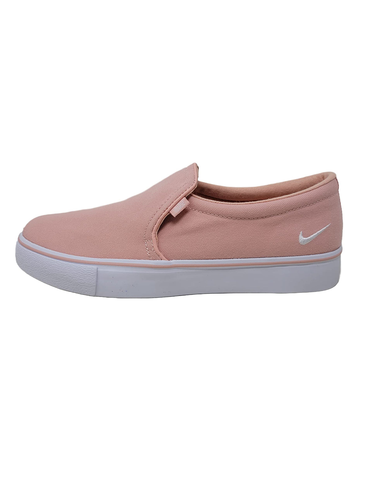 Nike Womens Court Royale AC SLP, Coral Stardust/White, 8.5 M US
