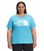THE NORTH FACE Women's S/S Half Dome Cotton Tee XX-Large Norse Blue