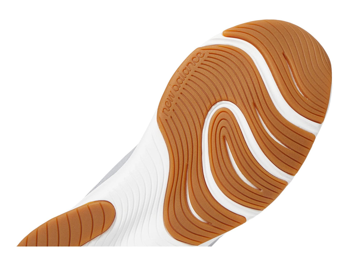 New Balance Baby-Girl's Dynasoft Nergize V3 Slip-on (Little Kid) Running Shoe 4.5 Wide Big Kid Steel/Sea Salt