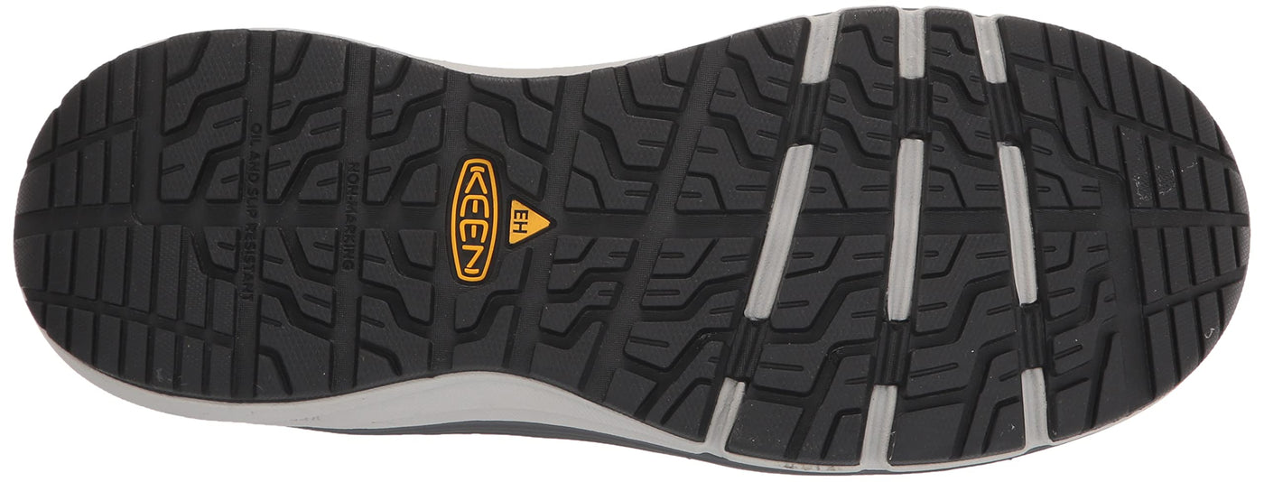 KEEN Utility Men's Vista Energy Shift Low Height Composite Toe Slip-On Industrial Work Shoe 13 Wide Vapor/Black