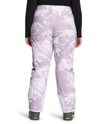 THE NORTH FACE Women's Freedom Insulated Pant (Standard and Plus Size), Lavender Fog Tonal Mountainscape Print, 2X Plus Regular