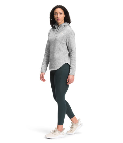 The North Face Women's Crescent Popover, TNF Light Grey Heather, L