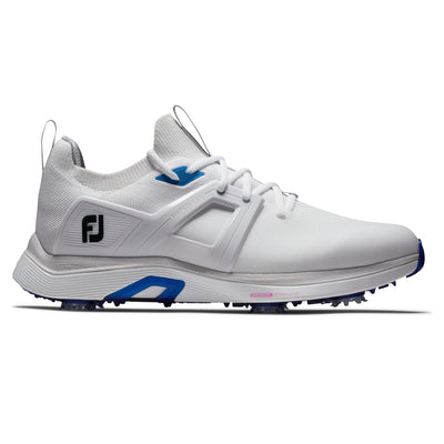 FootJoy Men's Hyperflex Previous Season Style Golf Shoe, White/Blue, 8 Wide