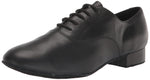 Very Fine Men's Wide Adrian Leather Ballroom Salsa Tango Waltz Latin Smooth Swing Dance Shoe Black US 6.5 Wide