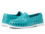 Sperry Men's Authentic Original Float Boat Shoe, Teal Speckle, 8