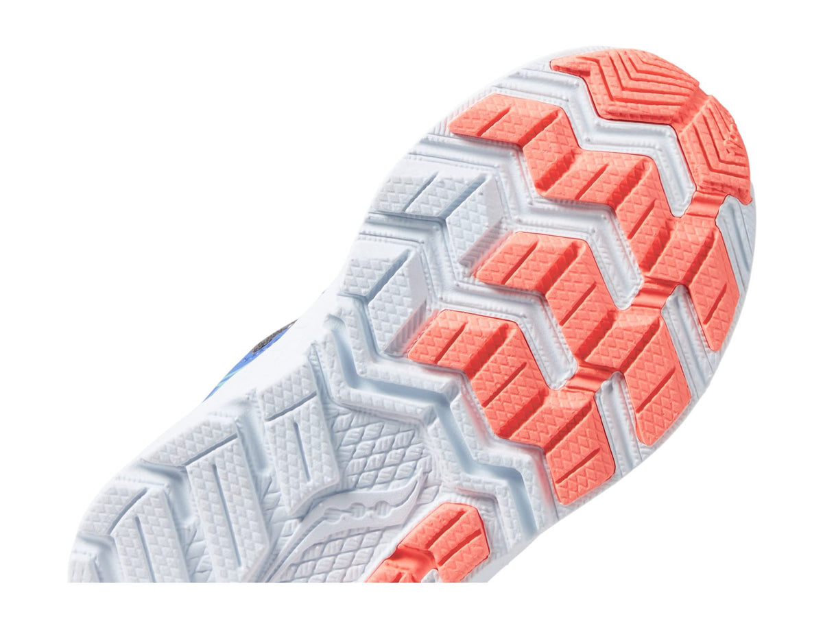 Saucony Baby Girl's Cohesion 14 A/C (Toddler) Silver/Periwinkle/Turquoise 8 Toddler W