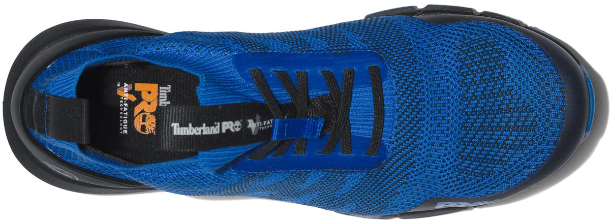Timberland PRO Radius Knit, Men's, Blue, Comp Toe, EH, Slip On, Work Shoe (8.0 W)